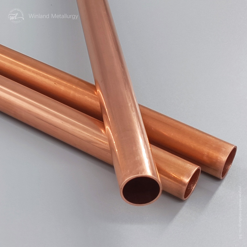 round copper seamless pipe