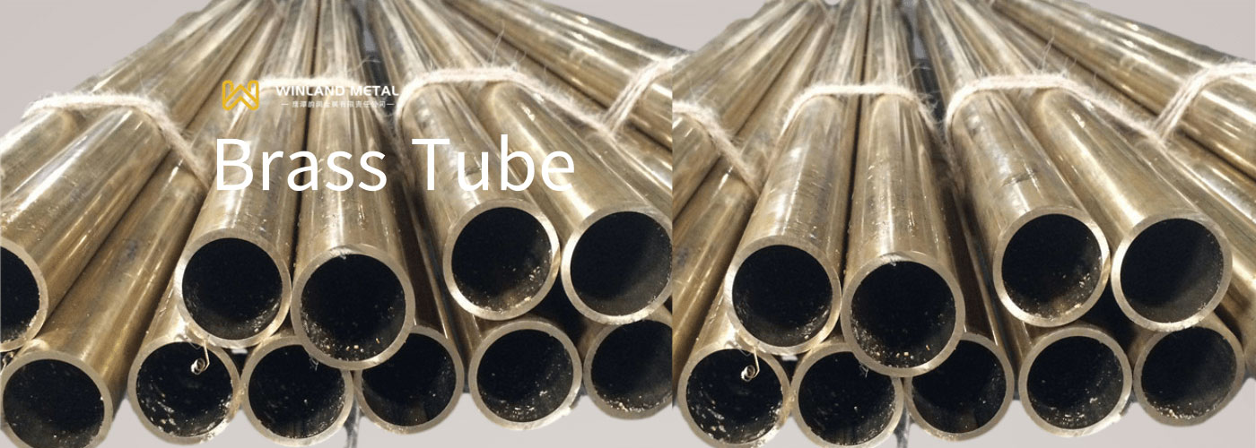 Brass seamless pipes in pile