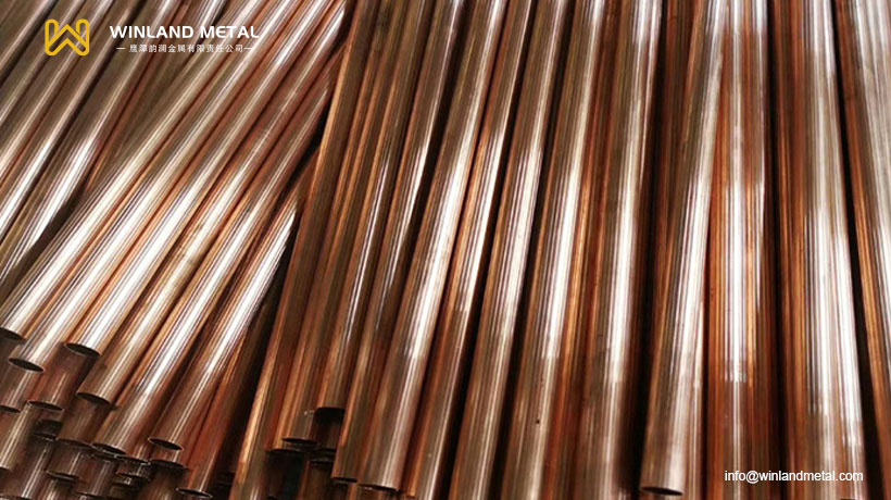 Tubo de cobre Cu-ETP