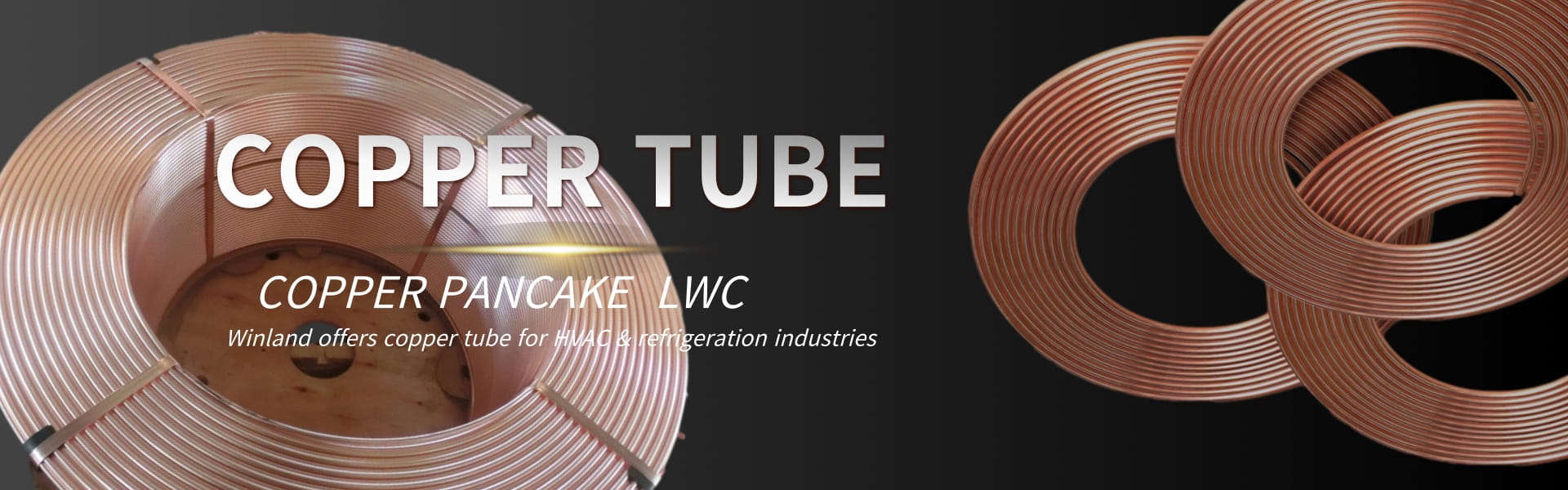 Winland HVAC & Refrigeration Copper Tube, LWC, Copper pancake coil