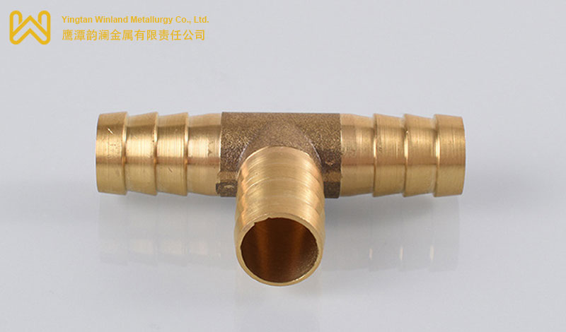 Brass barbed Tee Fittings