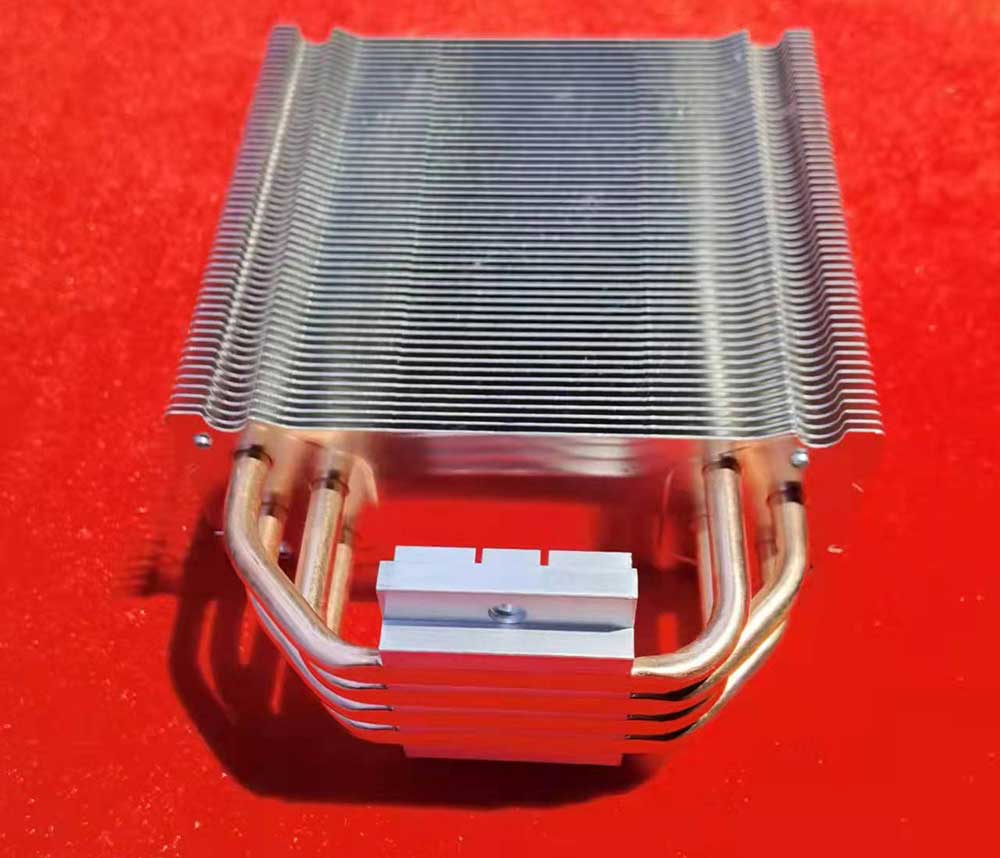 Copper aluminum combined heat sink