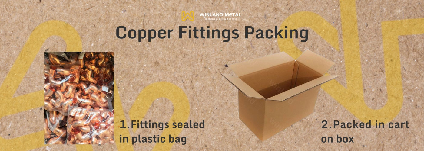 Winland Copper fittings packing method