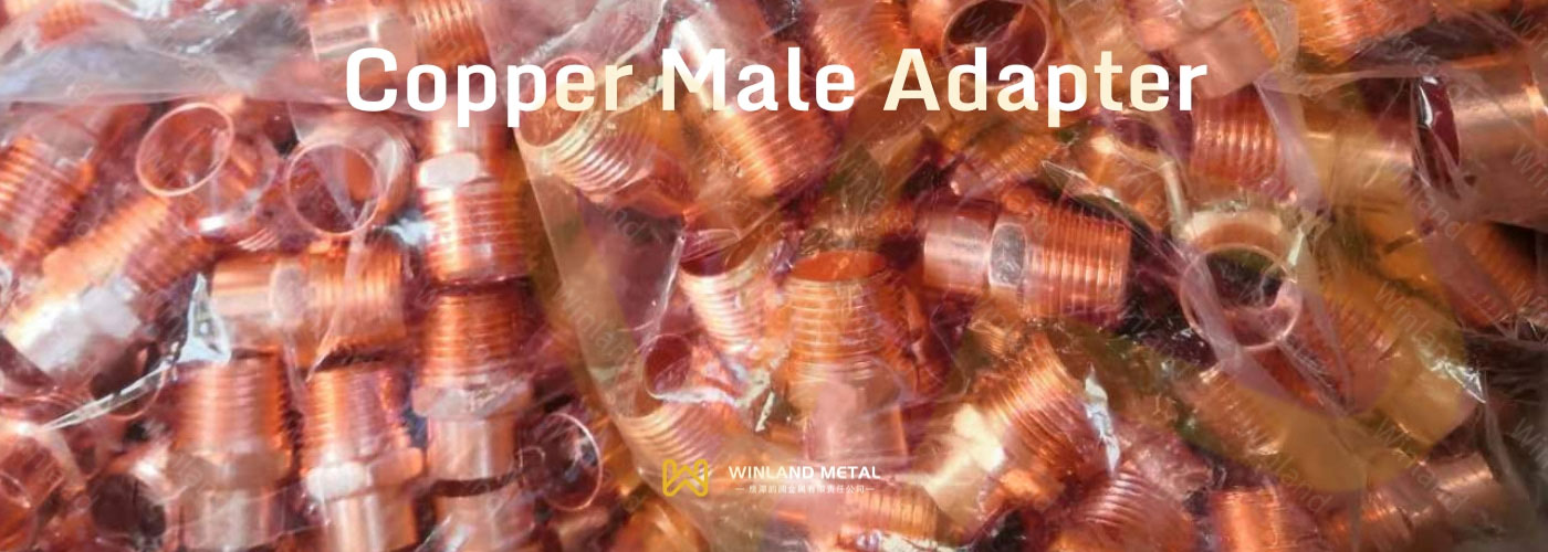 Copper MIP Male Adapter Copper Male Adapter
