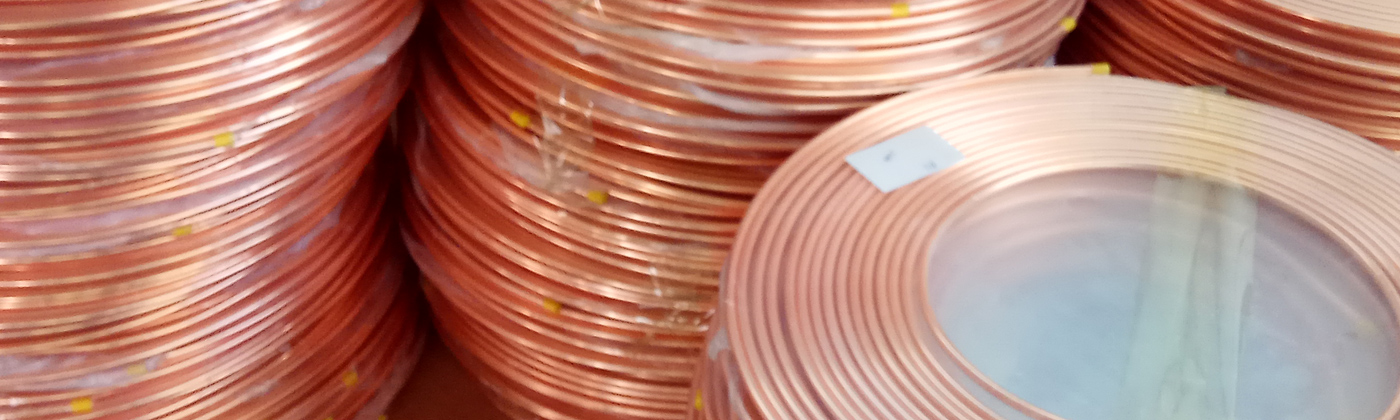 Copper pancake coil