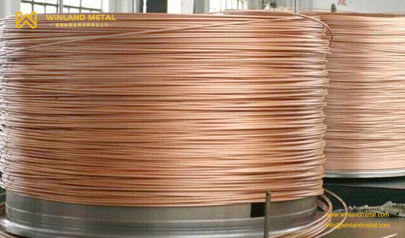 Producción de alambre de cobre