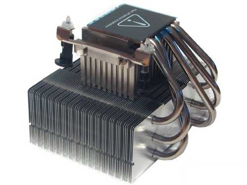 Six heat pipe design