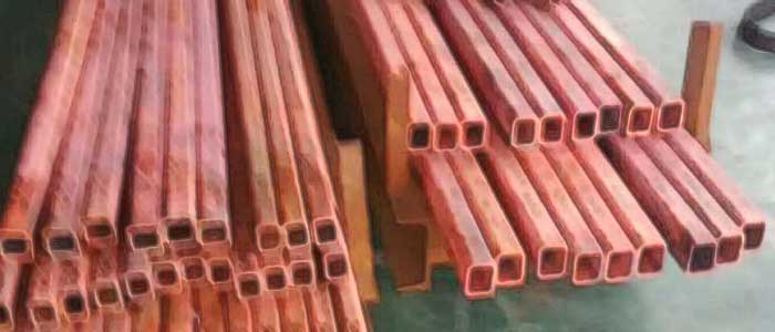 Square shape copper tube