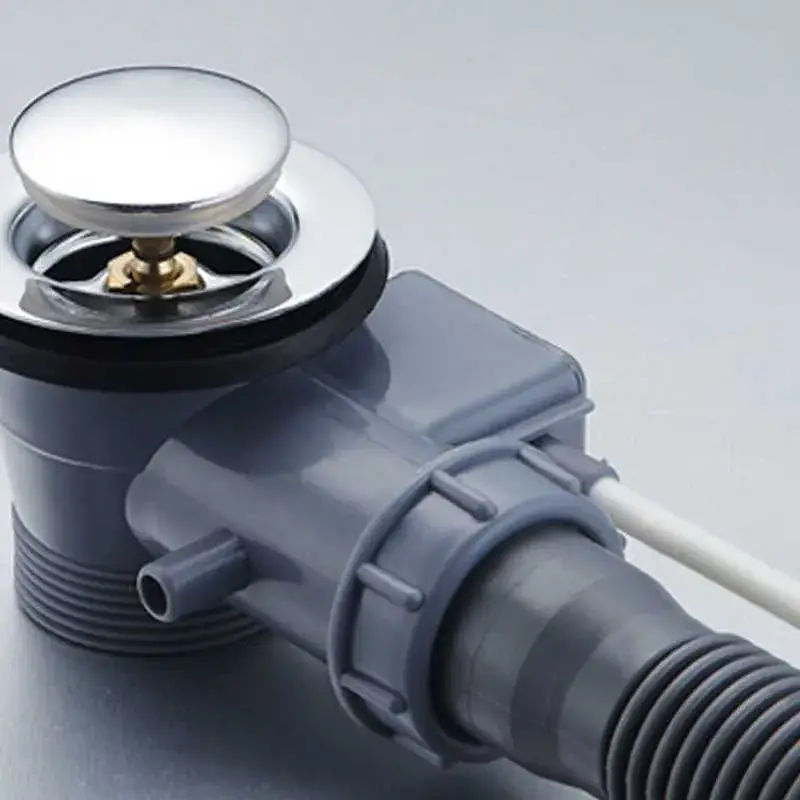 Bathtub cable drains flange and panel