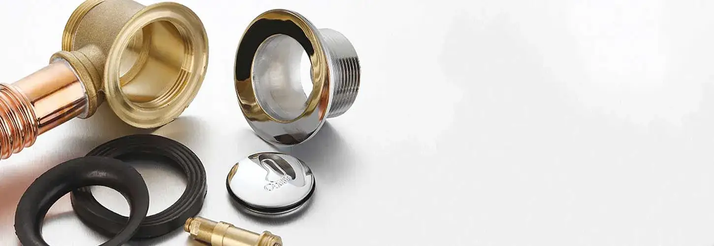 Copper Bathtub Overflow and Waste Drain Copper Bathtub Overflow and Waste Drain