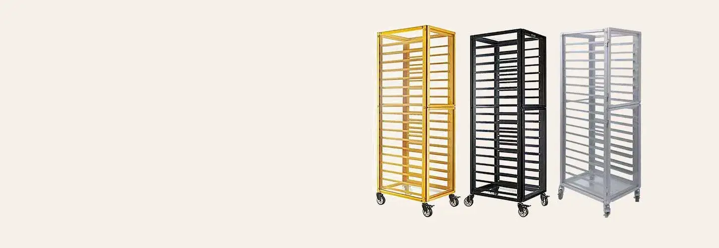 Flat Top Bakery/Hotel Aluminum Tray Trolley Flat Top Bakery/Hotel Aluminum Tray Trolley